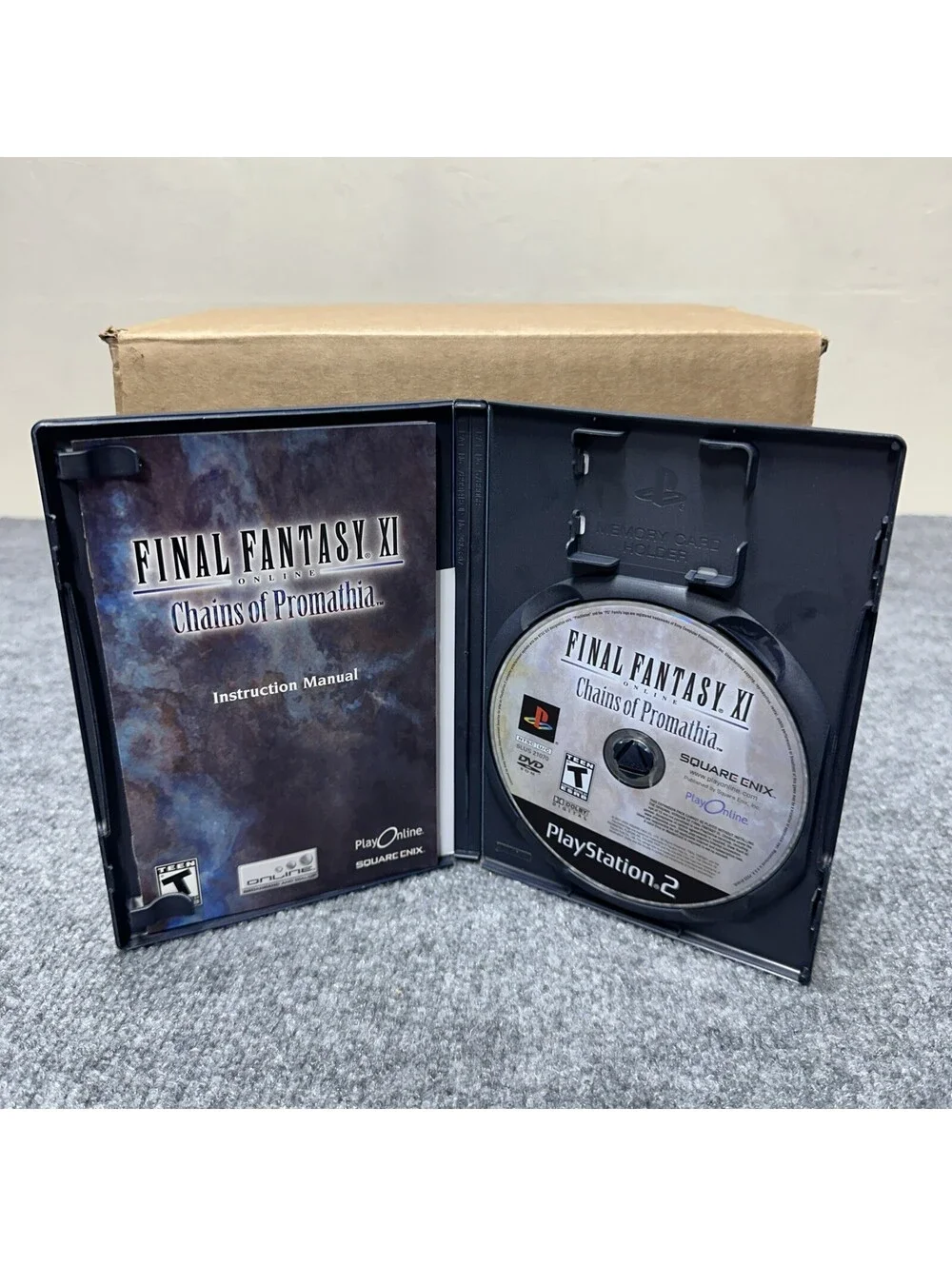 Final Fantasy XI Chains of Promathia (Sony Playstation 2, PS2) - Complete Tested